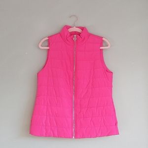 NWT Michael Kors Pink Puffer Vest